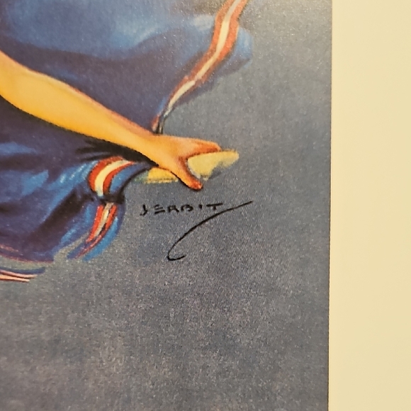 Vintage Style Pin-Up Art Print - Jules Erbit - Picture 3 of 8